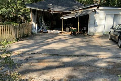 24’x 36’ One Story Detached Garage